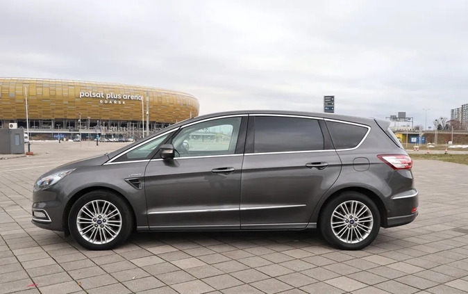 Ford S-Max cena 124230 przebieg: 168924, rok produkcji 2017 z Gdańsk małe 781